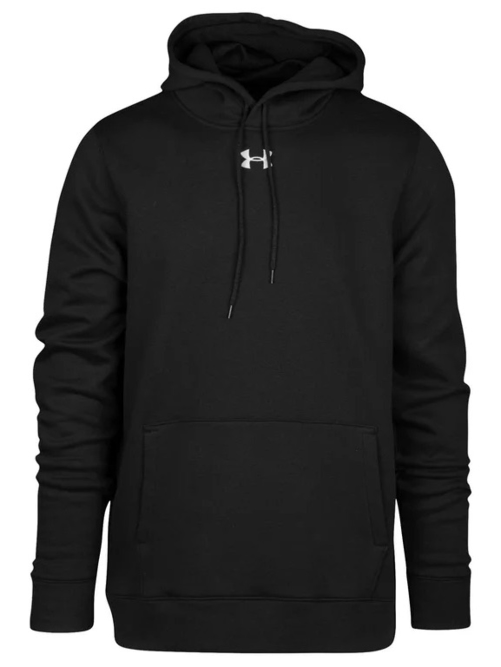 NWT Under Armour Men’s Black Hustle Hoodie with Logo